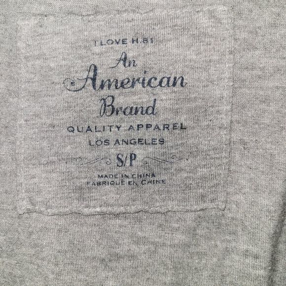 Gray Racerback Anchor Tank Top Small - Picture 3 of 4